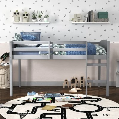 Twin Alexis Wood Arch Loft Bed - Hillsdale Furniture