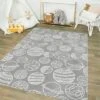 Planets Gray Rug - Balta Rugs