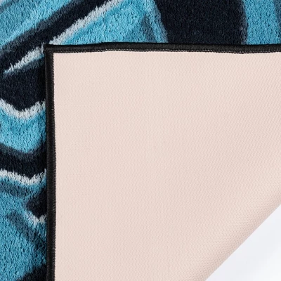 40"x54" Black Panther 2 Elevated Rug Blue - Image 2