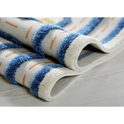 39"x59" Traffic Blue 3D Play Rug - IVI - Image 10