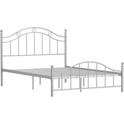 Full Vivian Metal Platform Bed Silver - Hillsdale Furniture - Image 9