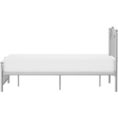 Full Vivian Metal Platform Bed Silver - Hillsdale Furniture - Image 5