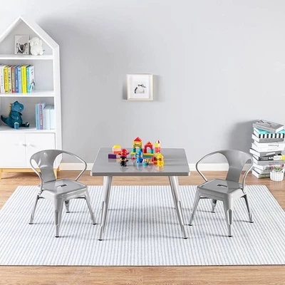 Harper & Hudson Kids' Metal Activity Table - ACEssentials - Image 8