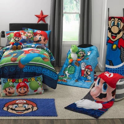 Super Mario Nintendo Mario Throw Pillow - Image 3