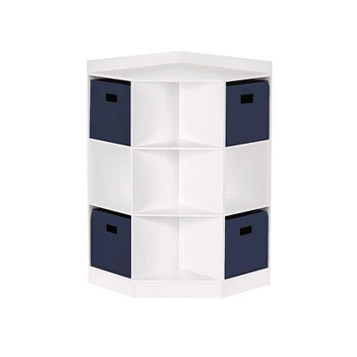5pc Kids' Corner Cabinet Set With 4 Bins Set - RiverRidge Home - Image 11
