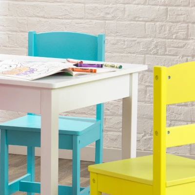 KidKraft Highlighter Table With Chairs - Image 2