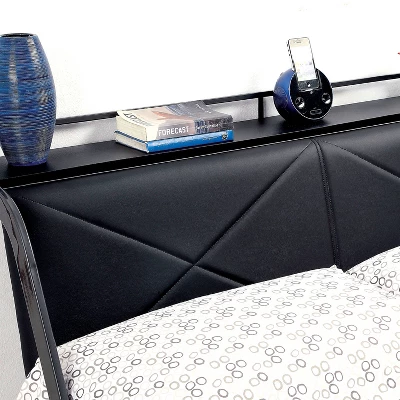 Wapiti Racer Car Youth Bed Silver/Gun Metal - MiBasics - Image 2