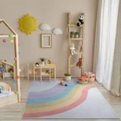 Well Woven Rainbow Stripes Apollo Kids Collection