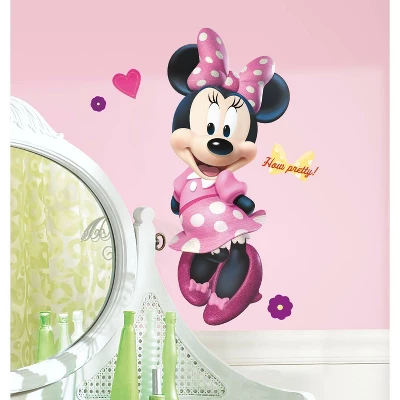 Roommates Minnie Bow-Tique Peel And Stick Giant Wall Decal - Image 2