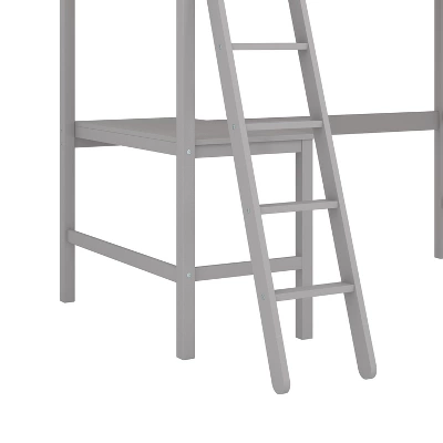 Twin Alexis Wood Arch Loft Bed With Desk - Hillsdale Furniture - Image 10