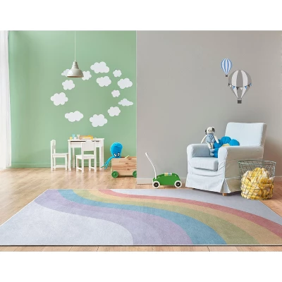 Well Woven Rainbow Stripes Apollo Kids Collection - Image 2