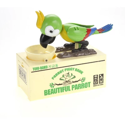 Ready! Set! Play! Link Parrot Bird Coin Saving Bank, Money Box For Girls & Boys - Image 9