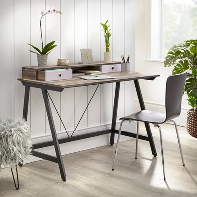 Tucker Desk Black/Driftwood - Buylateral - Image 4