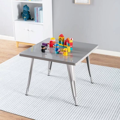 Harper & Hudson Kids' Metal Activity Table - ACEssentials - Image 9