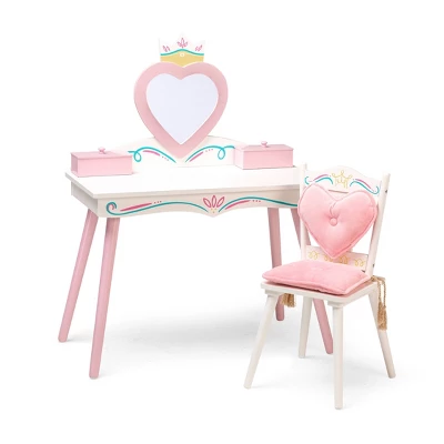 Princess Vanity Table And Chair Set - WildKin - Image 8